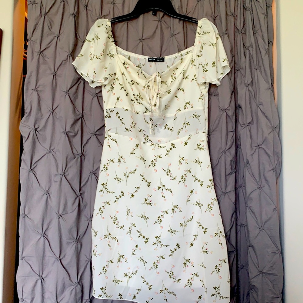 Flower Dress with Empire Waist